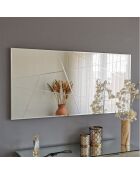 Miroir A331Y blanc - 130x62x2.2 cm