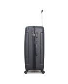 4 Miami-M 75/65/55/46 cm zwarte eenpersoons koffers met 4 wielen