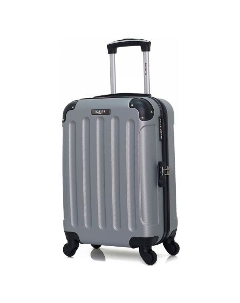 XXS 4 enkele wielen Madrid 46 cm grijze cabinekoffer