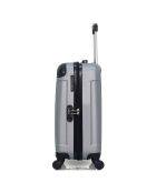 XXS 4 enkele wielen Madrid 46 cm grijze cabinekoffer