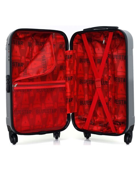 XXS 4 enkele wielen Madrid 46 cm grijze cabinekoffer