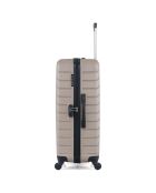 Maleta Long Stay 4 ruedas individuales Cité 75 cm beige