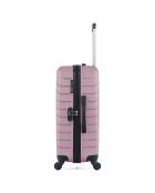 Mittelgroßer Reisekoffer 4 Einzelräder Cité 65 cm roségold
