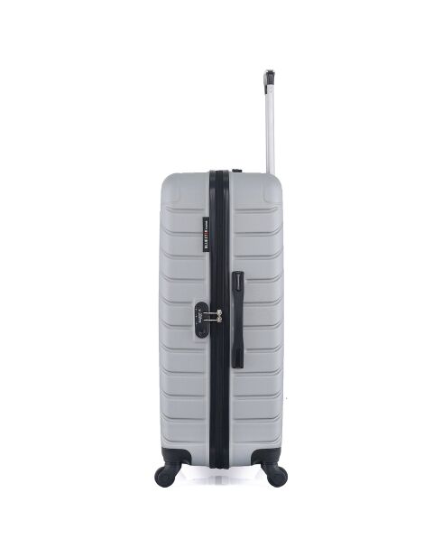 Long Stay Koffer met 4 enkele wielen Cité 75 cm grijs