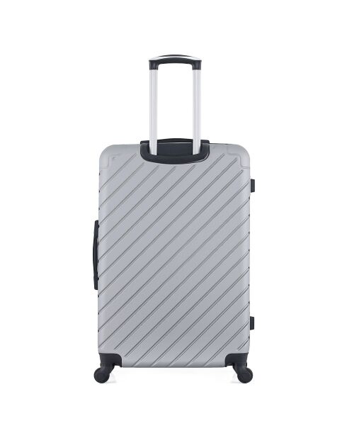 Long Stay Koffer met 4 enkele wielen Cité 75 cm grijs