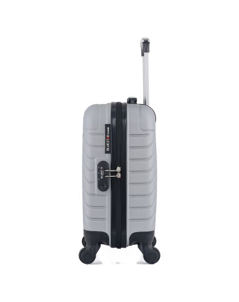 XXS Kabinenkoffer 4 Einzelräder City 42 cm grau