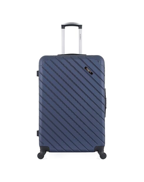 Long Stay Koffer 4 Einzelräder City 75 cm marineblau