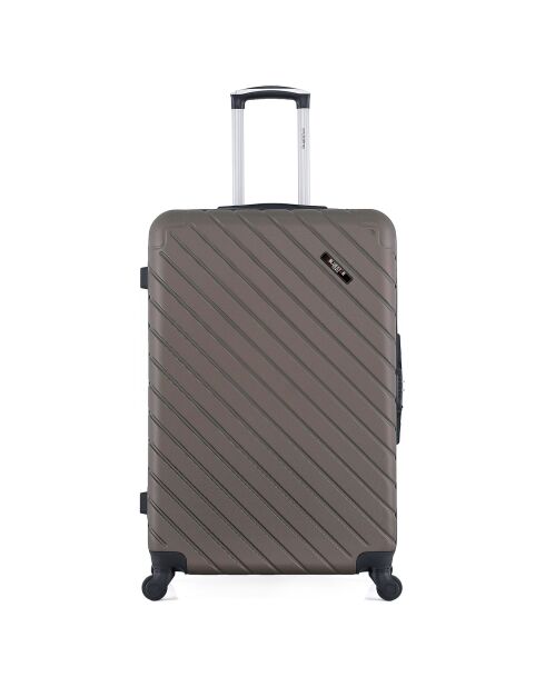 Valigia Long Stay 4 ruote singole Cité 75 cm marrone