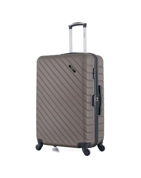 Valigia Long Stay 4 ruote singole Cité 75 cm marrone