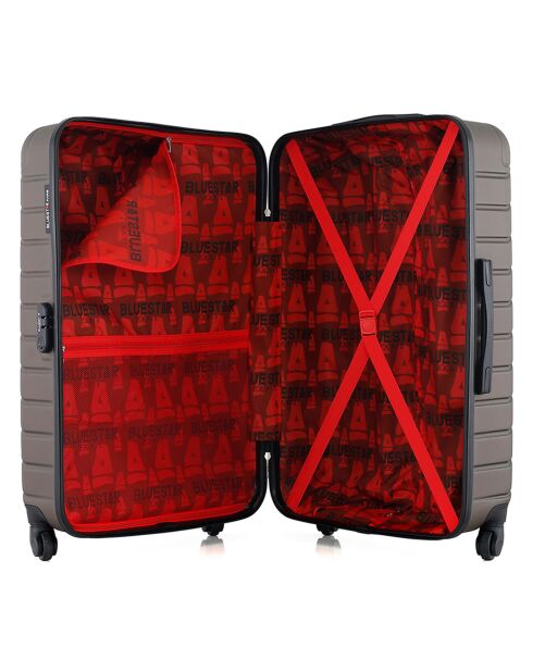 Valigia Long Stay 4 ruote singole Cité 75 cm marrone
