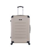 4 Opera-M 75/65/55/42 cm beige eenpersoons koffers met 4 wielen