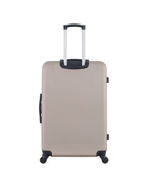 4 Opera-M 75/65/55/42 cm beige eenpersoons koffers met 4 wielen