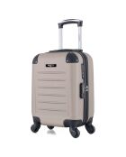 Kabinenkoffer XXS 4 Einzelräder Opera 42 cm beige