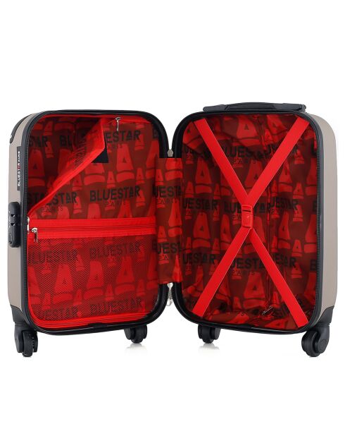 Kabinenkoffer XXS 4 Einzelräder Opera 42 cm beige