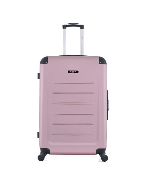 4 einfache 4-Rad-Koffer Opera-M 75/65/55/42 cm Roségold