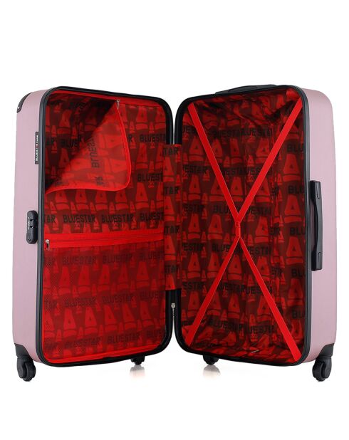 4 einfache 4-Rad-Koffer Opera-M 75/65/55/42 cm Roségold