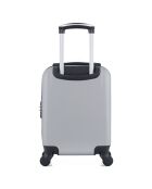 Kabinenkoffer XXS 4 Einzelräder Opera 42 cm grau