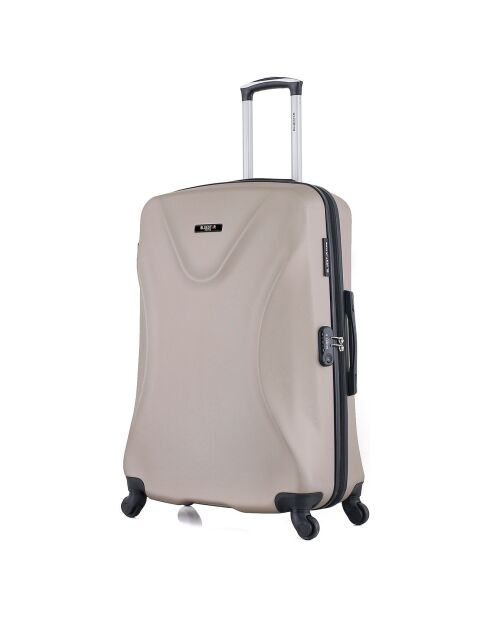 Garibaldi Long Stay Koffer 4 enkele wielen 75 cm beige