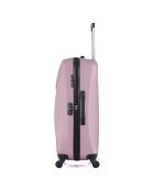 Valise Long Séjour 4 roues simples Garibaldi 75 cm rose doré