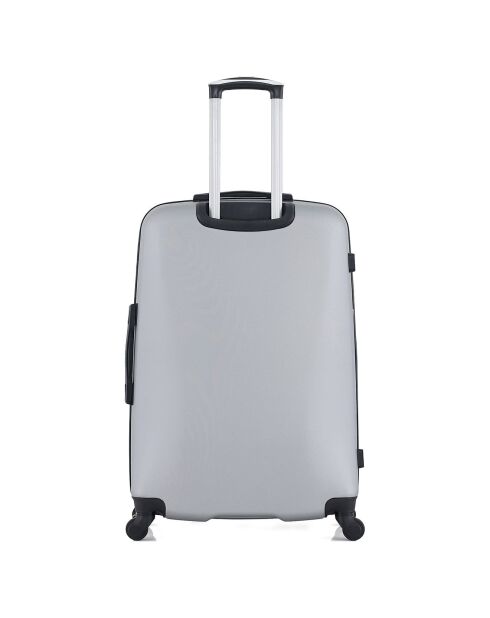 Valise Long Séjour 4 roues simples Garibaldi 75 cm grise