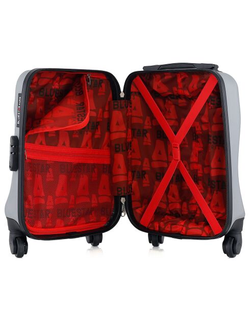 XXS Kabinenkoffer 4 Einzelräder Garibaldi 42 cm grau