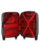 Cabinekoffer XXS 4 enkele wielen Miami 46 cm donkergrijs