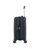 Valise Cabine 4 roues simples Cité 55 cm noire