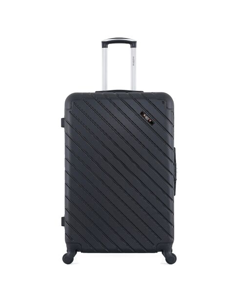 Maleta Medium Stay 4 ruedas individuales Cité 65 cm negra