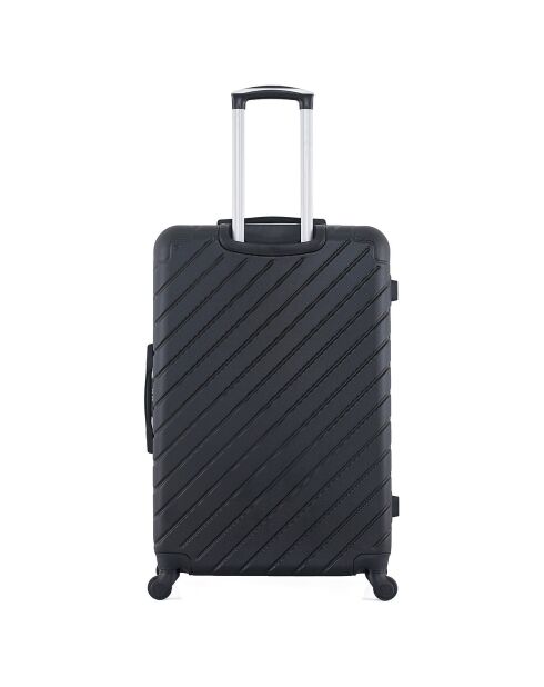 Maleta Medium Stay 4 ruedas individuales Cité 65 cm negra