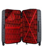 Maleta Medium Stay 4 ruedas individuales Cité 65 cm negra