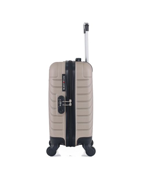 Kabinenkoffer 4 Einzelräder Cité 55 cm beige