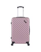 Maleta Long Stay 4 ruedas simples Cité 75 cm oro rosa