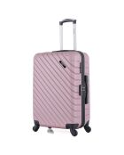 Maleta Long Stay 4 ruedas simples Cité 75 cm oro rosa
