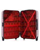 Maleta Long Stay 4 ruedas simples Cité 75 cm oro rosa