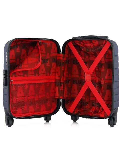 Cité 4-Rad-Kabinenkoffer mit Einrad 55 cm marineblau