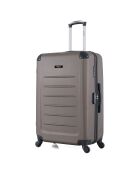 Mittelgroßer Reisekoffer 4 Einzelrollen Opera 65 cm braun