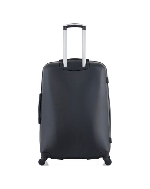 Koffer voor gemiddeld verblijf met 4 enkele wielen Garibaldi 65 cm zwart