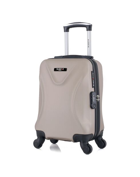 Kabinenkoffer 4 Einzelräder Garibaldi 55 cm beige