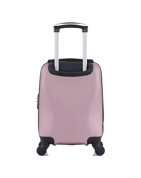 Maleta Garibaldi con cabina de 4 ruedas y una sola rueda, 55 cm, oro rosa