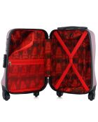 Maleta Garibaldi con cabina de 4 ruedas y una sola rueda, 55 cm, oro rosa