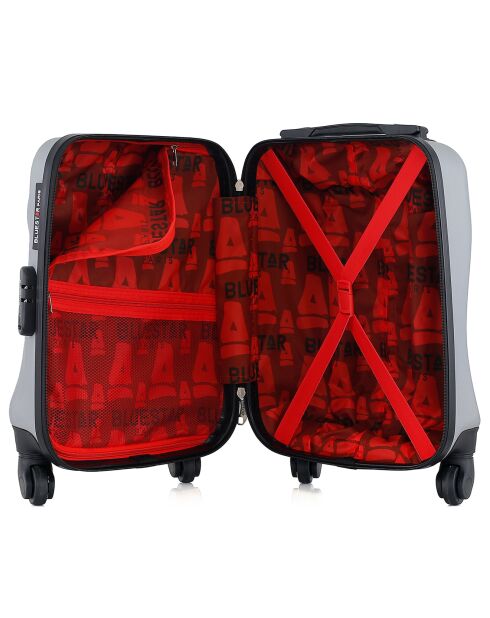 Kabinenkoffer 4 Einzelräder Garibaldi 55 cm grau