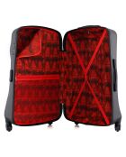 Medium Stay Koffer 4 enkele wielen Garibaldi 65 cm donkergrijs