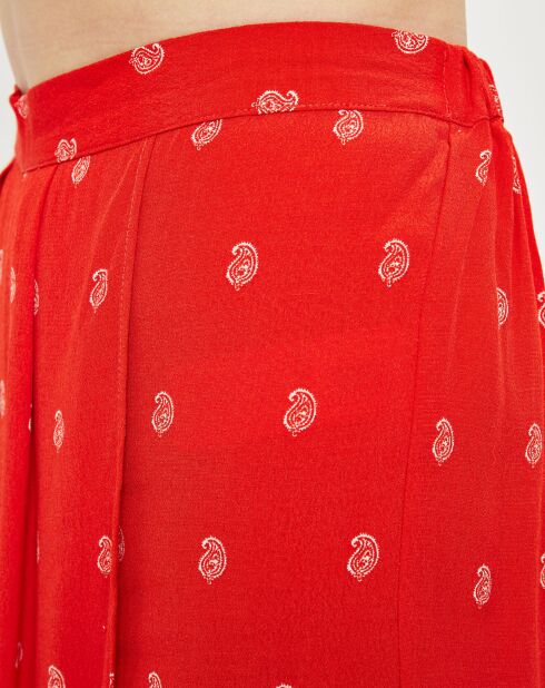 Jupe-Short Imagine coquelicot