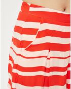 Jupe-Short Inedite coquelicot