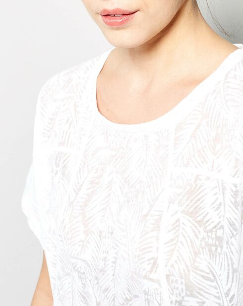 Top Ange blanc