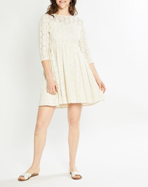 Vestido crema Roselene