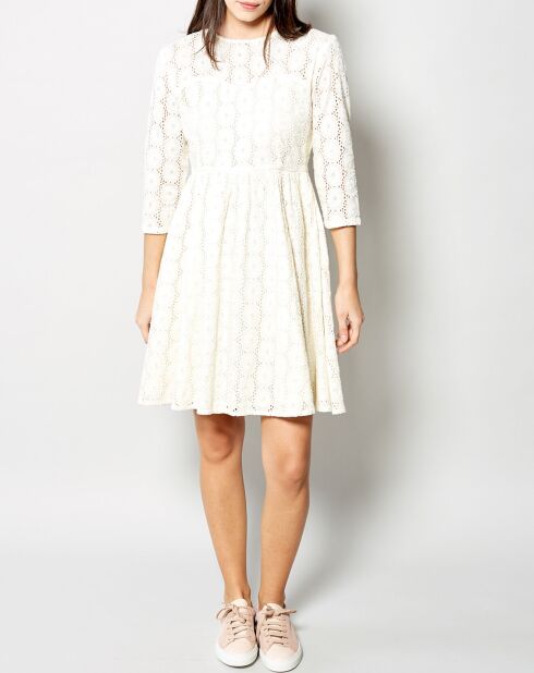 Vestido crema Roselene