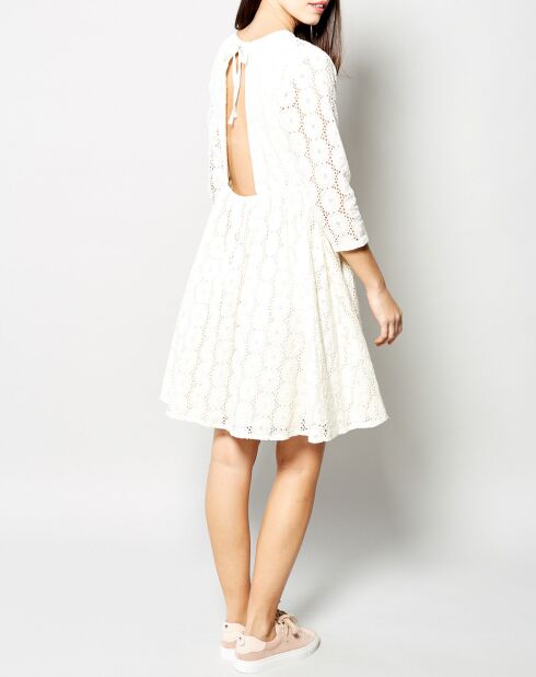 Vestido crema Roselene