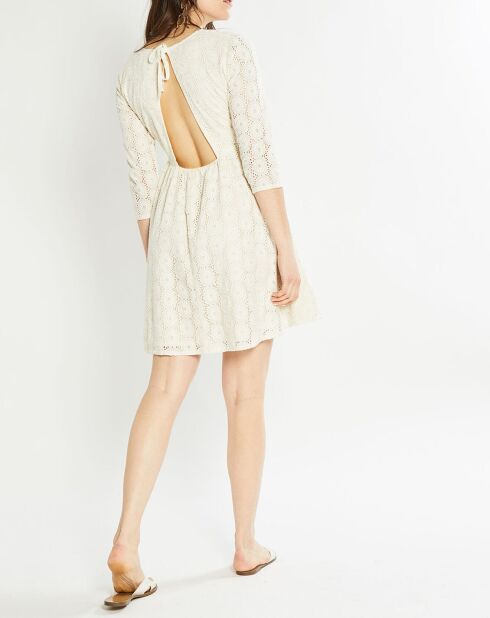 Cremefarbenes Kleid Roselene