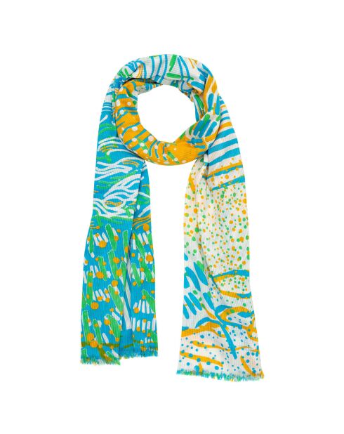 Écharpe Calypso azur - 100x200 cm
